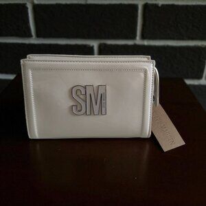 STEVE MADDEN Bjayda Chalk Cosmetic Makeup Bag NEW NWT
